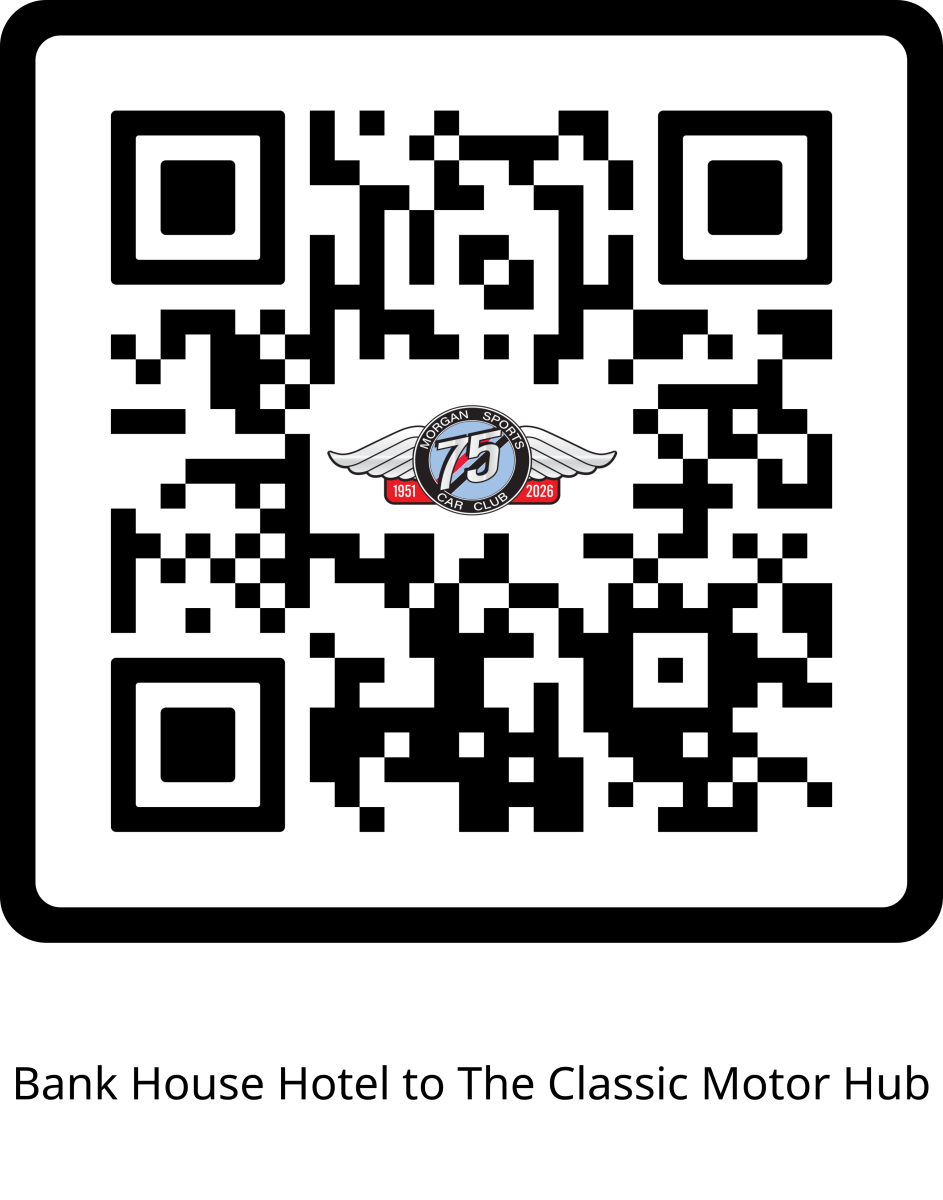 Bank House Hotel to The Classic Motor Hub QR Code