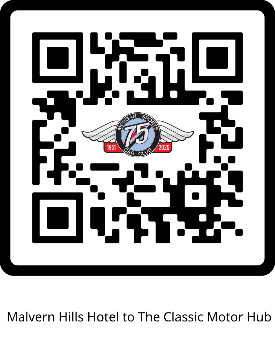 Malvern Hills Hotel to The Classic Motor Hub QR Code